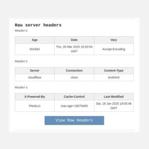 web performance report 002