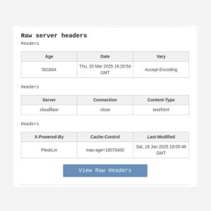 web performance report 002